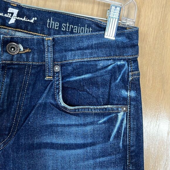 7FAM The Straight Jeans Sz 29 - Picture 8 of 12